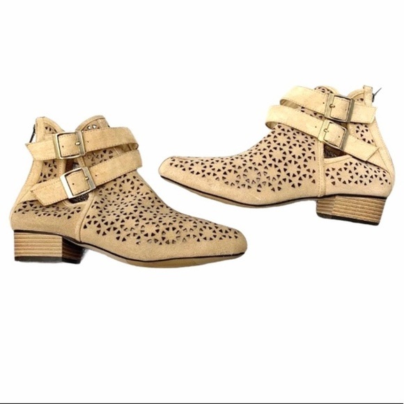 Mark New Laser Cut Out Ankle Boots SZ 10 - Picture 4 of 14